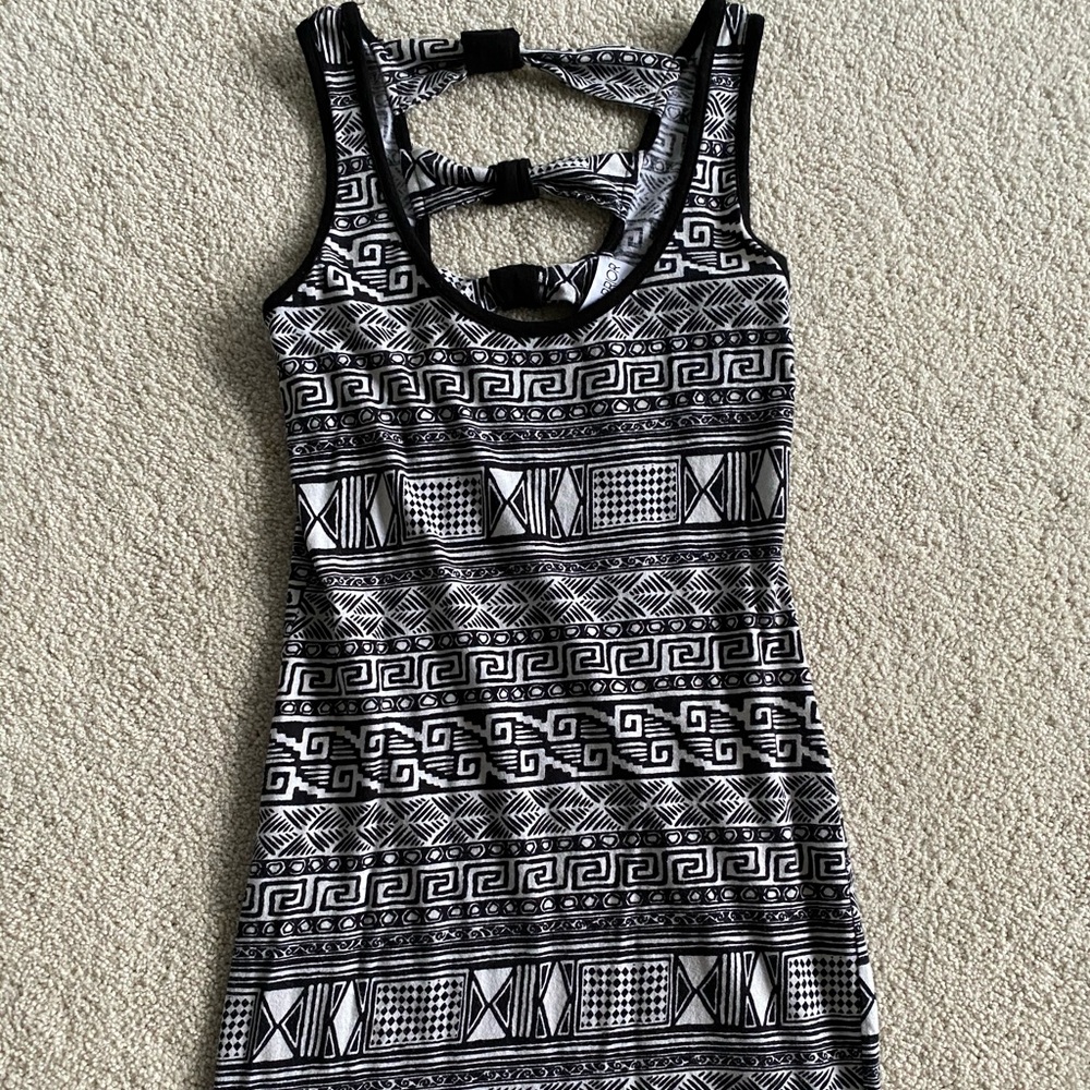 Gypsy Warrior Aztec Print bodycon mini dress